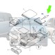 Амортизатор крышки консоли Range Rover P38 BTR6776