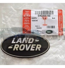 Эмблема Land Rover черная Black / Silver DAG500160