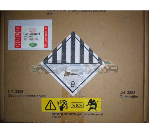 Преднатяжитель ремня безопасности правый EVB500300LNF