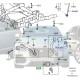 Комплект ремонтный рычагов передних Range Rover L322 LR067001 Land Rover