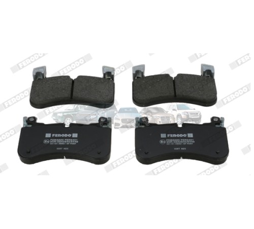 Комплект тормозных колодок передних Range Rover Discovery Defender LR138646 LR157174 Ferodo