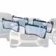 Комплект тормозных колодок передних Range Rover L460 Range Rover Sport L461 LR157388 L Delphi