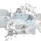 Болт шестерни распредвала KV6 Freelander Rover 75 LYP101080L
