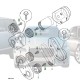 Болт шестерни распредвала KV6 Freelander Rover 75 LYP101080L
