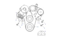 Привод агрегатов V8 P38