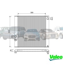 Радиатор основной Range Rover L322 4.2/4.4 PCC500670 Valeo