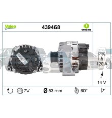 Генератор 120A Discovery 2 V8 YLE500090 Valeo